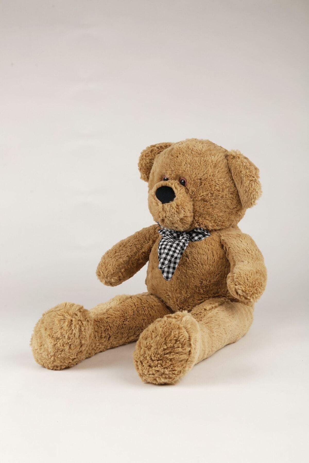 100 Cm Plush Big Ribbon Bear-Brown