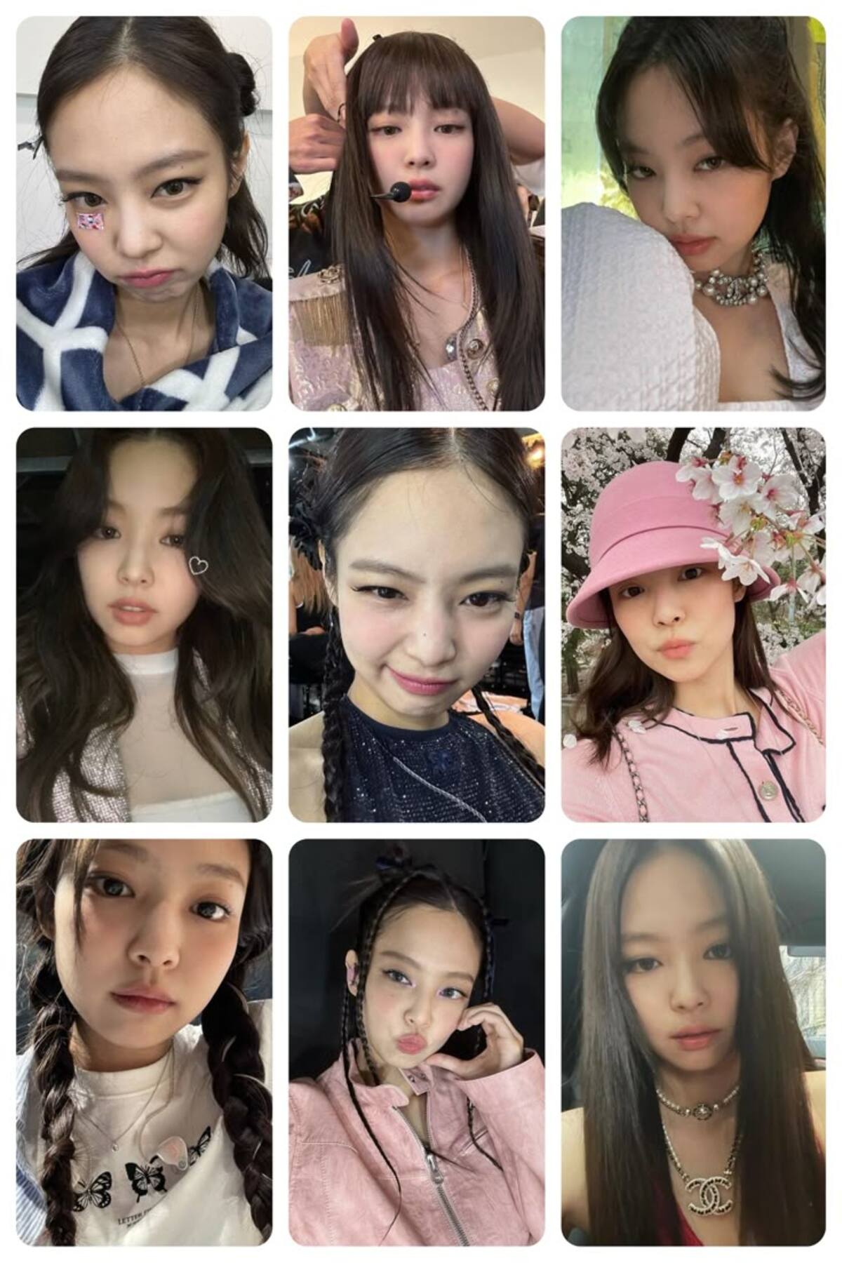animeandyourworld BLACKPİNK JENNİE ROSE JİSOO LİSA 1 ADET FOTOKART