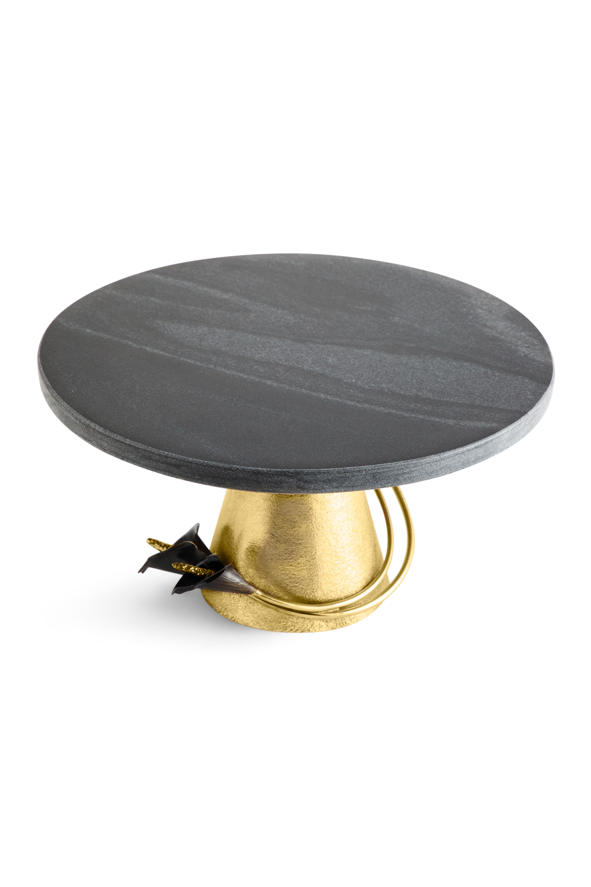 Resim Michael Aram Calla Lily Midnight Kek Standı 