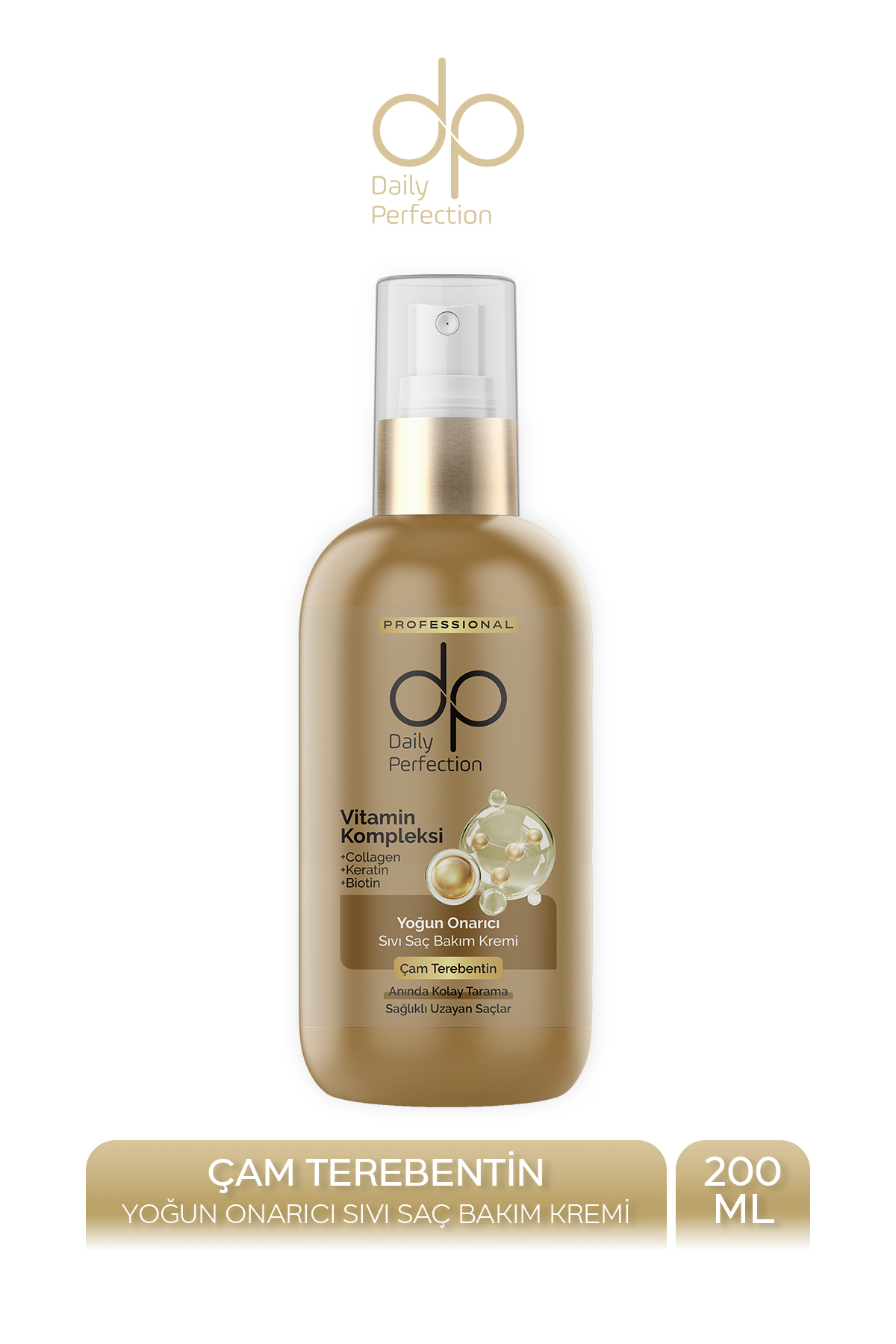 dp Daily Perfection Sıvı Saç Bakım Kremi Çam Terebentin 200 ml — 06D0227