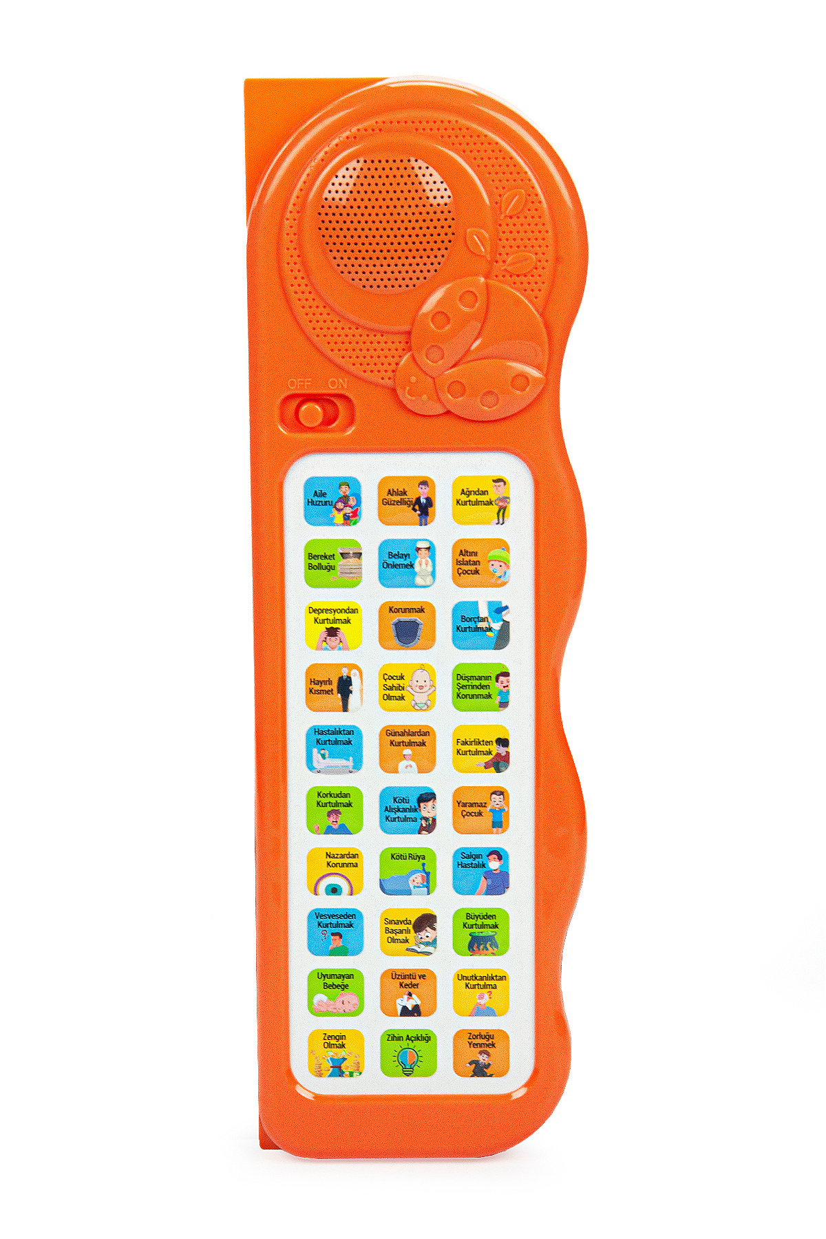 Bayramdan Sesli Dua Öğreten Cihaz Turuncu fotoğrafı 3 (önizleme)