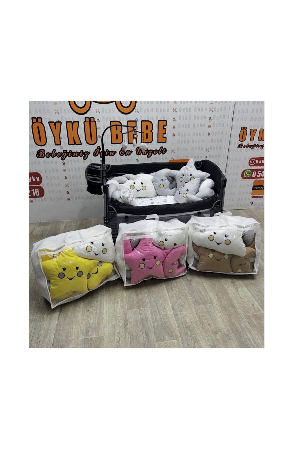 bebemnas 27 Parça Active GoldPluss Yeni Doğan Bebek Çeyiz Seti Full Set Bebeğiniz İçin Gerekli Olan Herr Şey fotoğrafı 6 (önizleme)