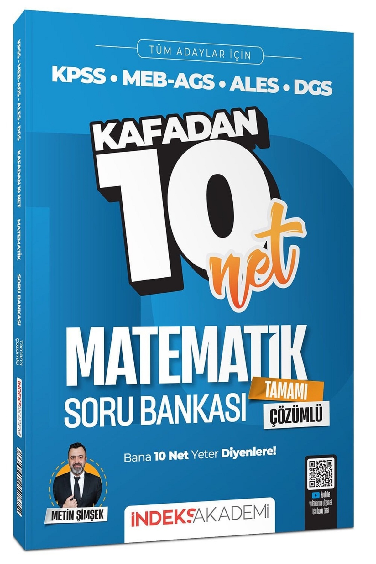 İndeks Akademi 2026 KPSS MEB-AGS ALES DGS Matematik Kafadan 10 Net