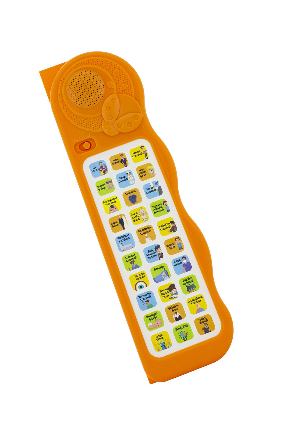 Bayramdan Sesli Dua Öğreten Cihaz Turuncu fotoğrafı 2 (önizleme)