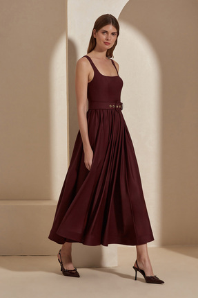 Dahlia Bianca Corinna Yün Elbise