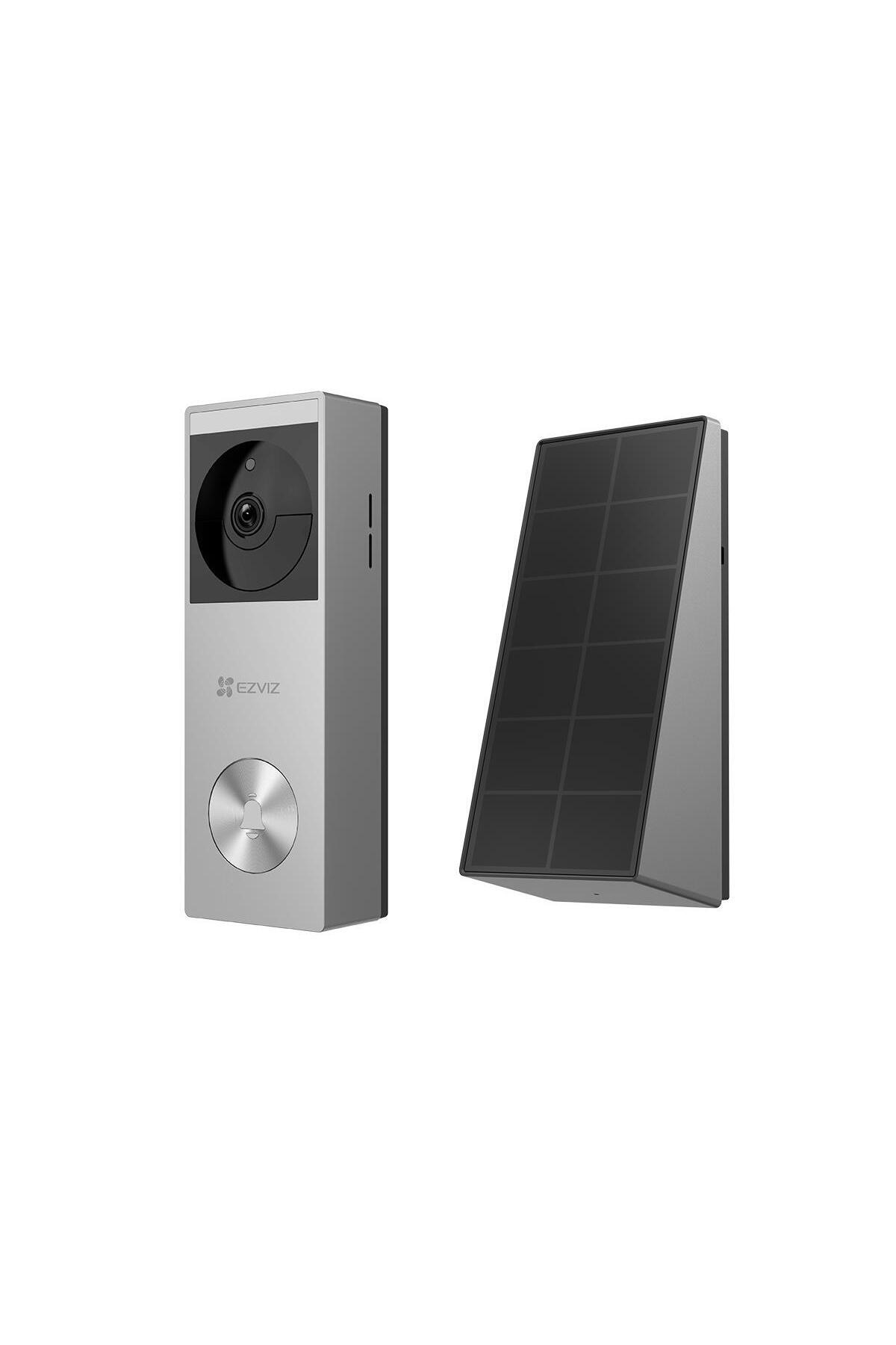 EZVIZ HP3 Pro 2K⁺ Görüntülü Pilli Wi-Fi Kapı Zili Güneş Panelli