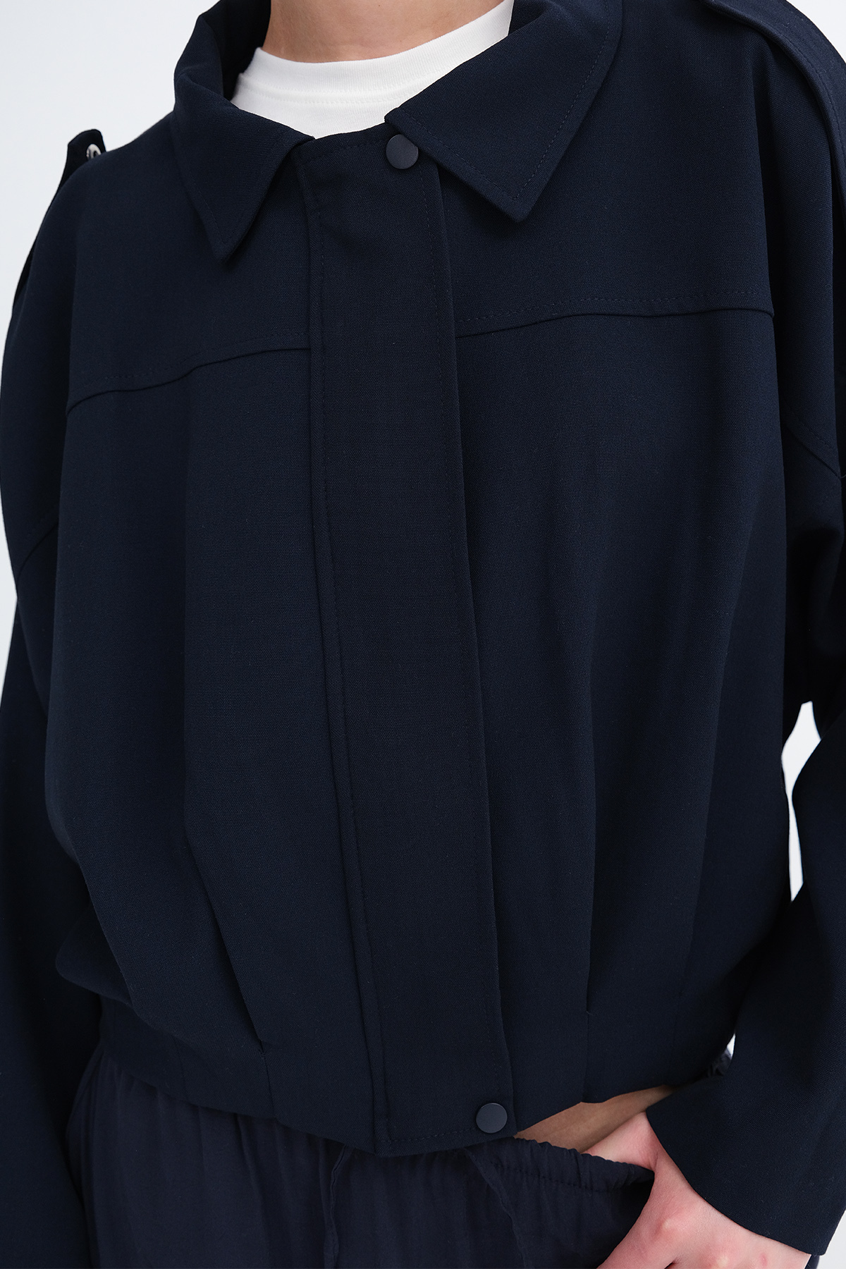 Addax  Fermuarlı Bomber Ceket C2978 - Görsel 3