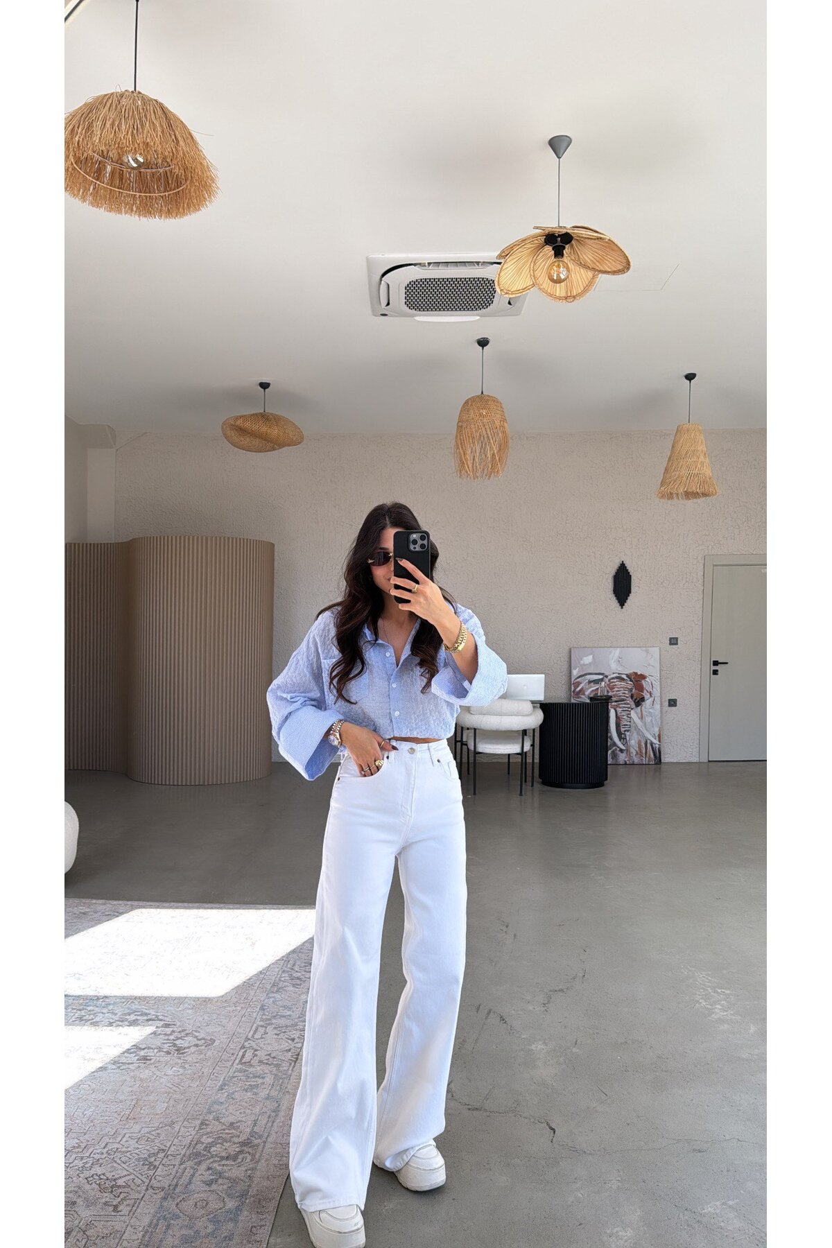 Buket Teke Білі джинси Massi Push Up з підкладкою