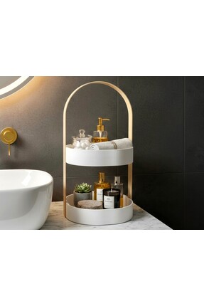 mira atelier 2 katlı makyaj/banyo organizer 3D