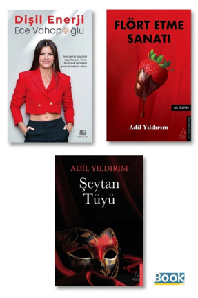 İnkılap Kitabevi Dişil Enerji Kitap Seti / Dişil Enerji - Flört Etme Sanatı -...
