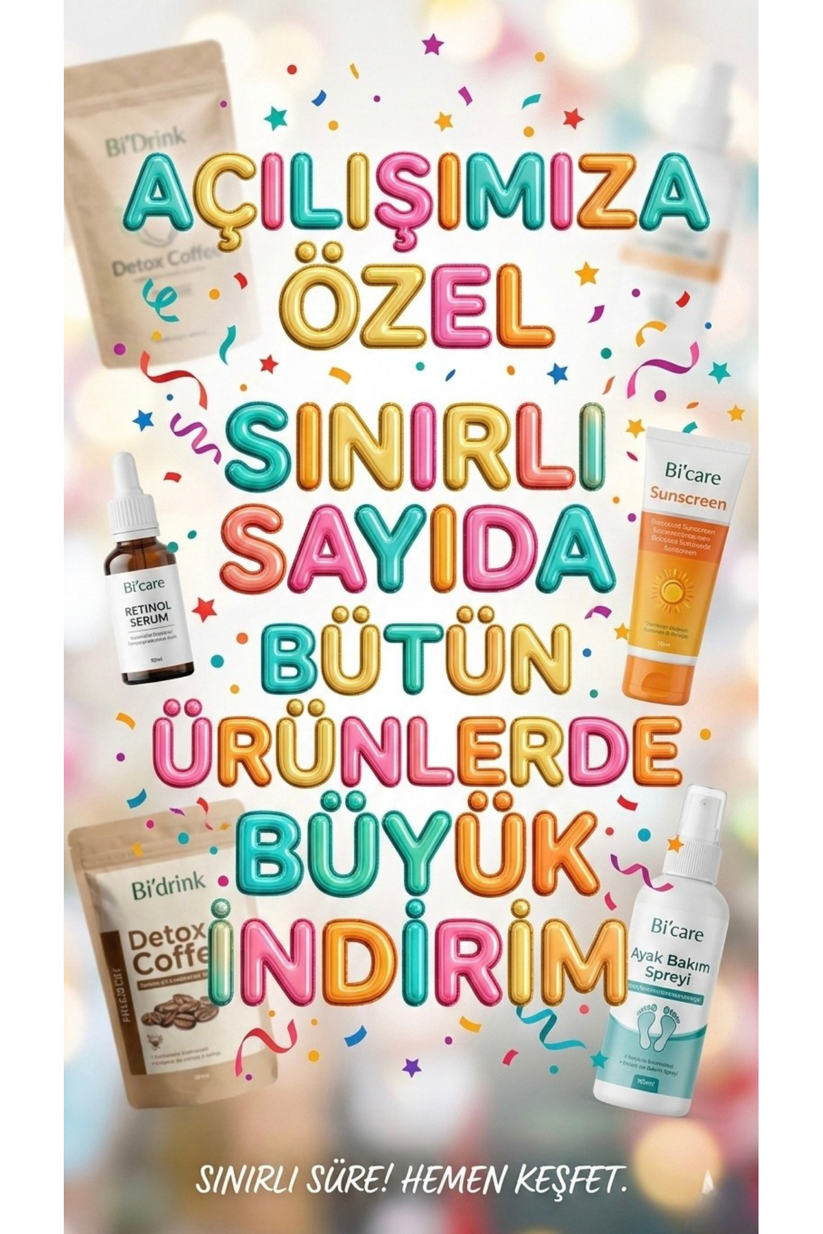Bi Care Leke Karşıtı Yüksek Korumalı Güneş Kremi SPF 50+ - 50 ml fotoğrafı 2 (önizleme)