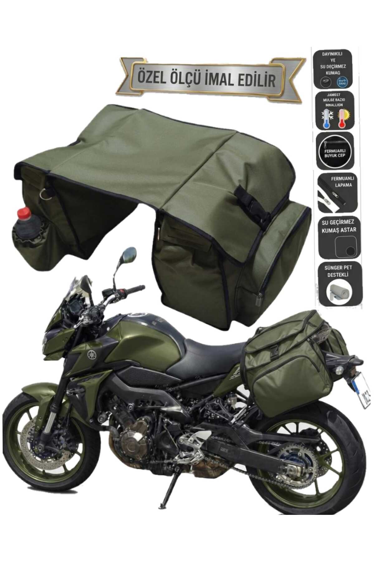 SEVBAGS MOTOSİKLET HEYBE ÇANTASI TERMAL TERMOSLU CEPLİ - Fiyatı