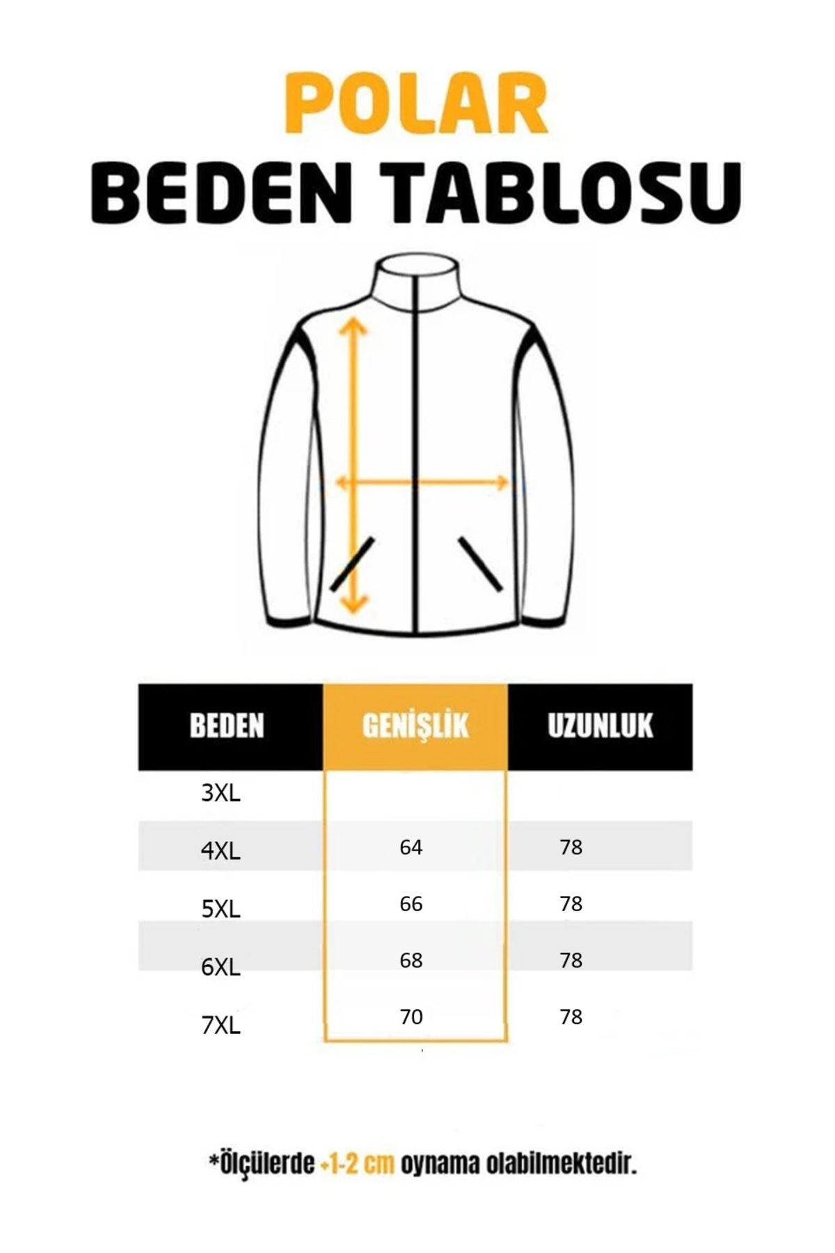 Lukitus Tüylenme Yapmaz Anti Pilling Erkek Büyük Beden Polar Mont görsel 4