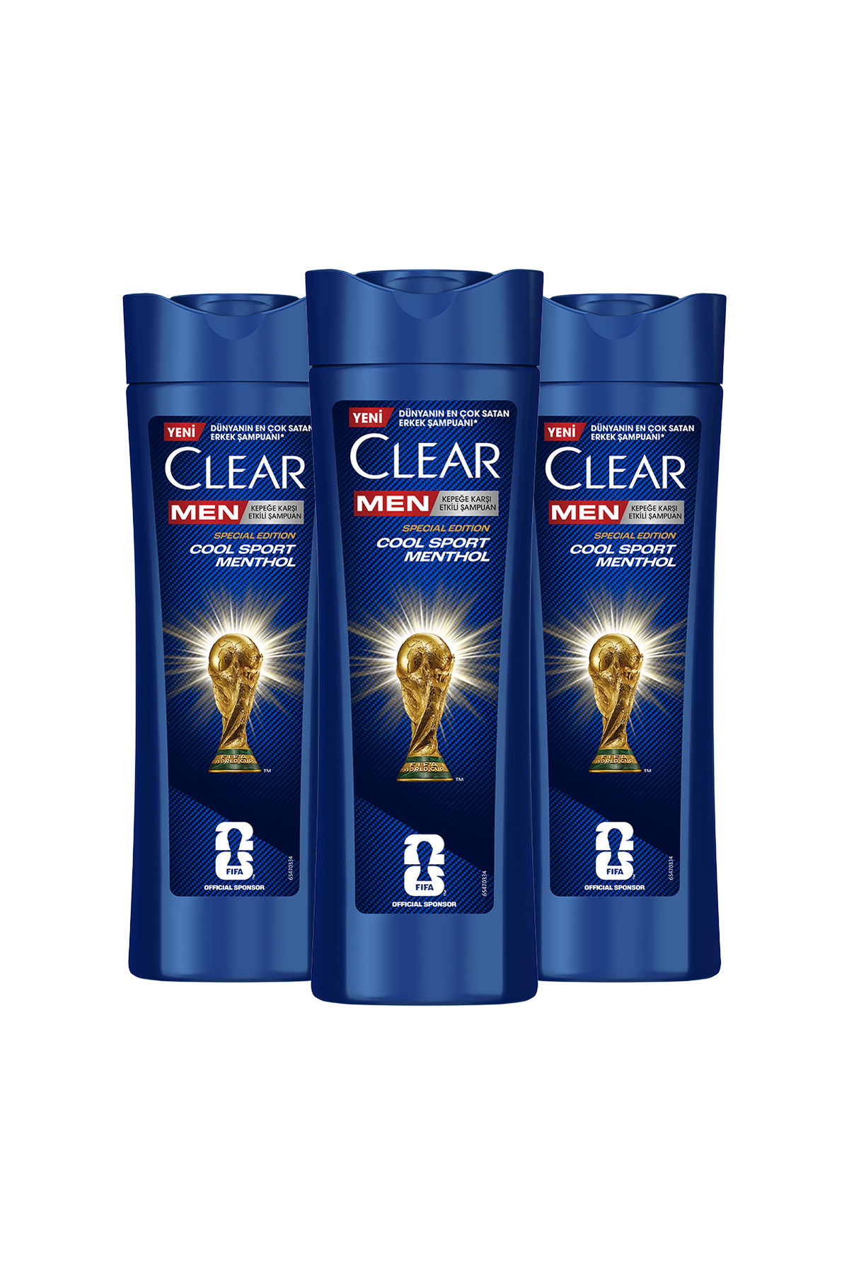 Men Kepeğe Karşı Etkili Şampuan Cool Sport Menthol 350 ml x3 — SET.UNİ.2783 — تصویر 3 از 9