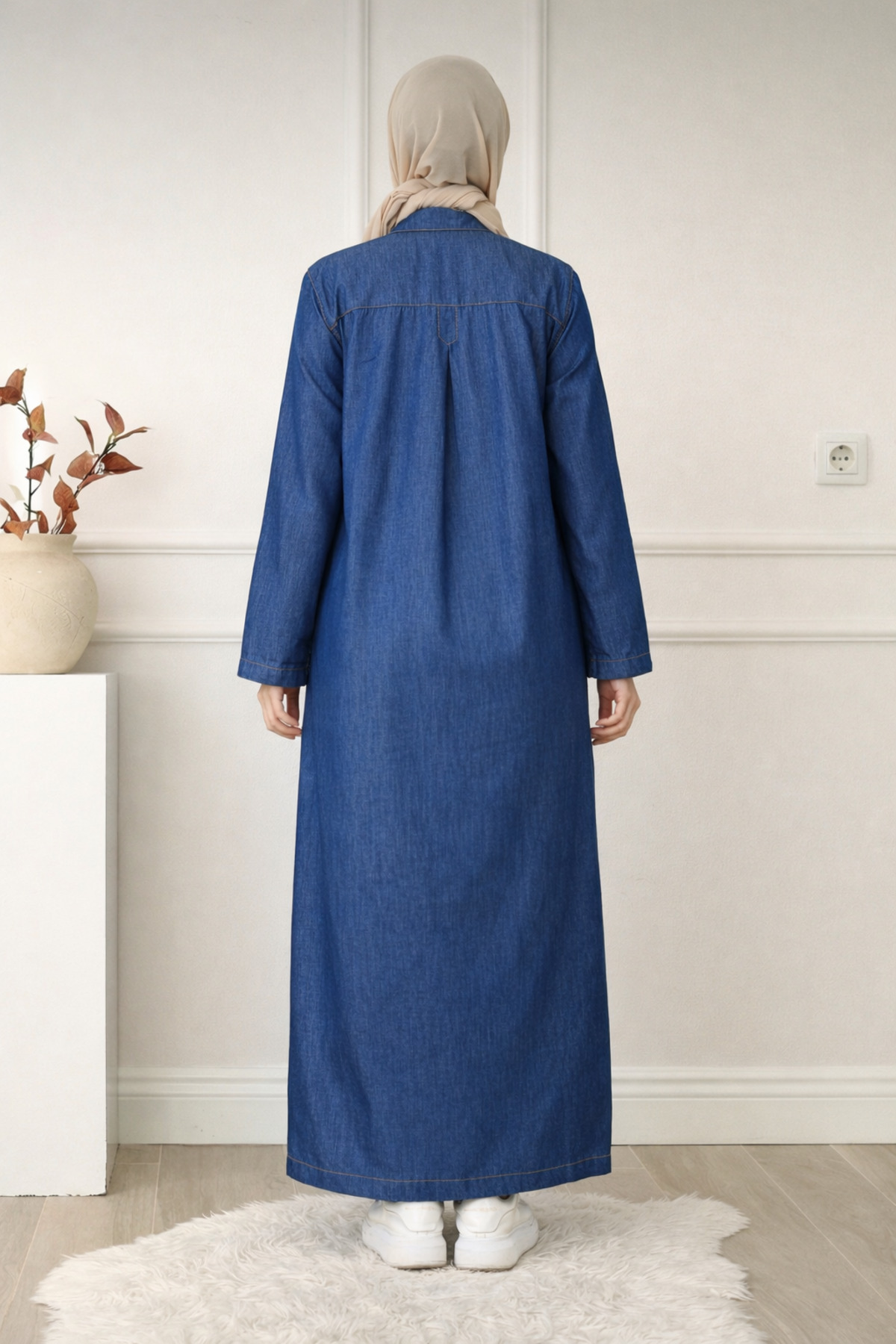 OKTAYUSTA COLLECTİON  Günlük Spor Yırtmaçlı Gömlek Yaka Çıtçıtlı Cepli Jami Ferace - Görsel 6