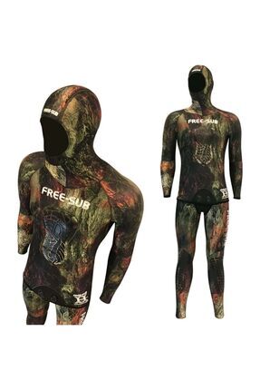 Free-Sub 5mm Aspendos Yamamoto Avcı Serbest Dalış Elbisesi