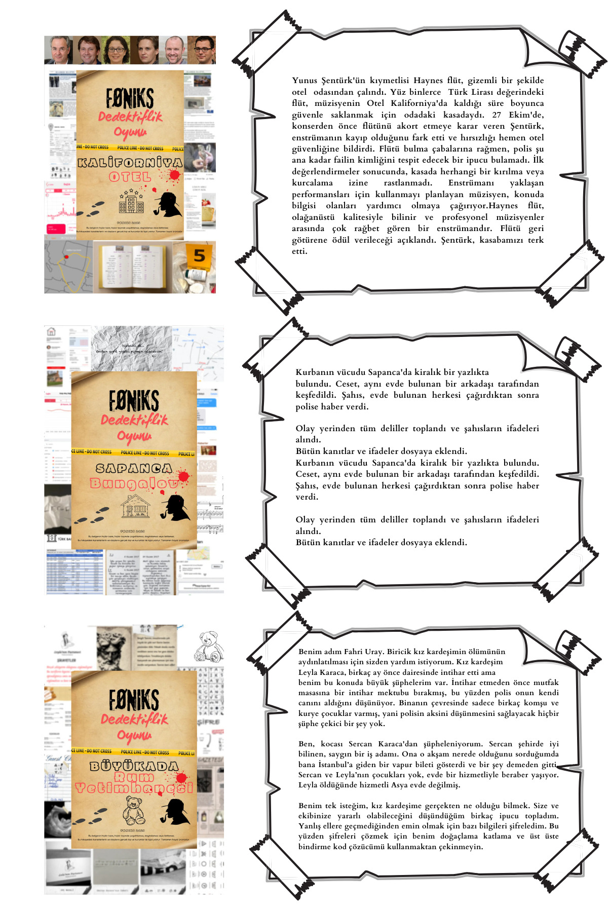 Suçlu Kim Dedektiflik Suç Çözümleme-zeka Ve Dikkat Geliştirici-dedektif Oyunu-gizem-bulmaca-kutu Oyunları-suç fotoğrafı 5 (önizleme)
