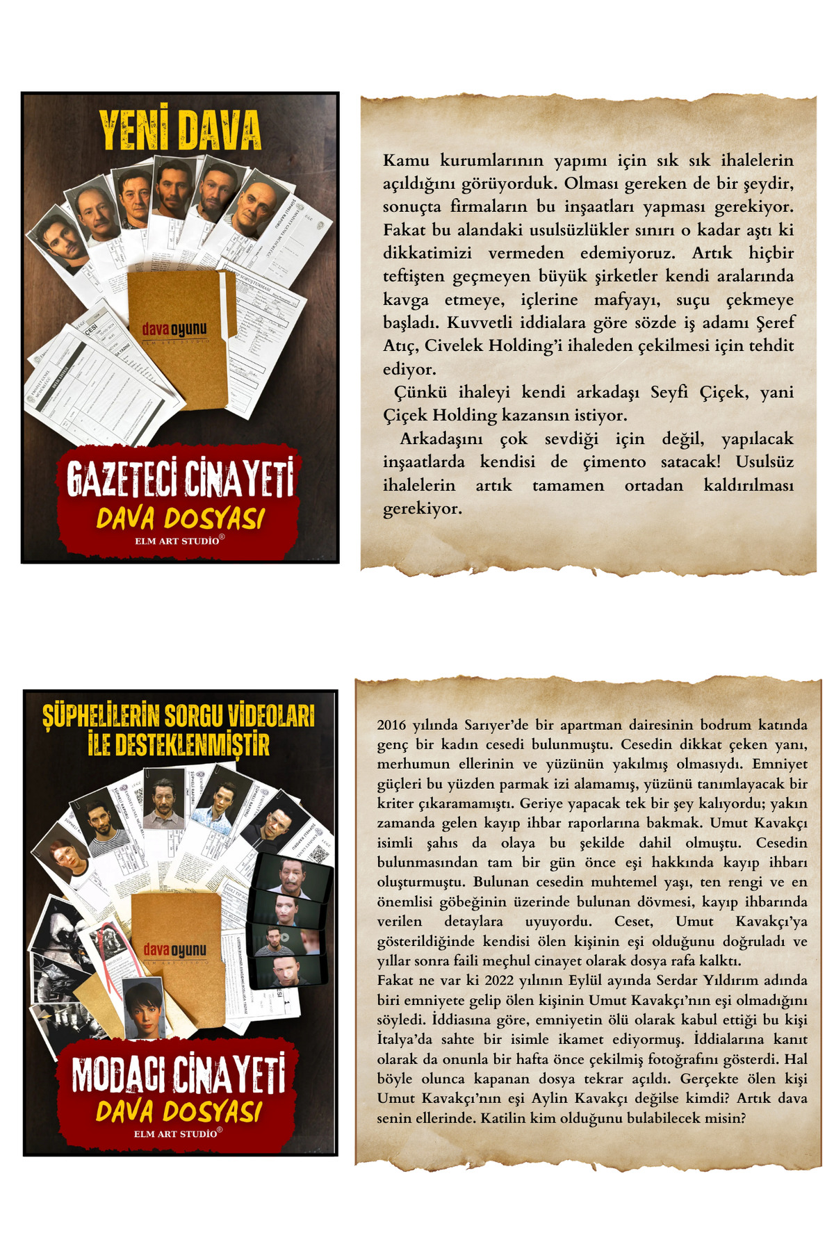 Suçlu Kim Dedektif Oyunu-suçluyu Bulma-katili Bulma Oyunu-cinayet Bulma-katil Bulma-gizem fotoğrafı 6 (önizleme)