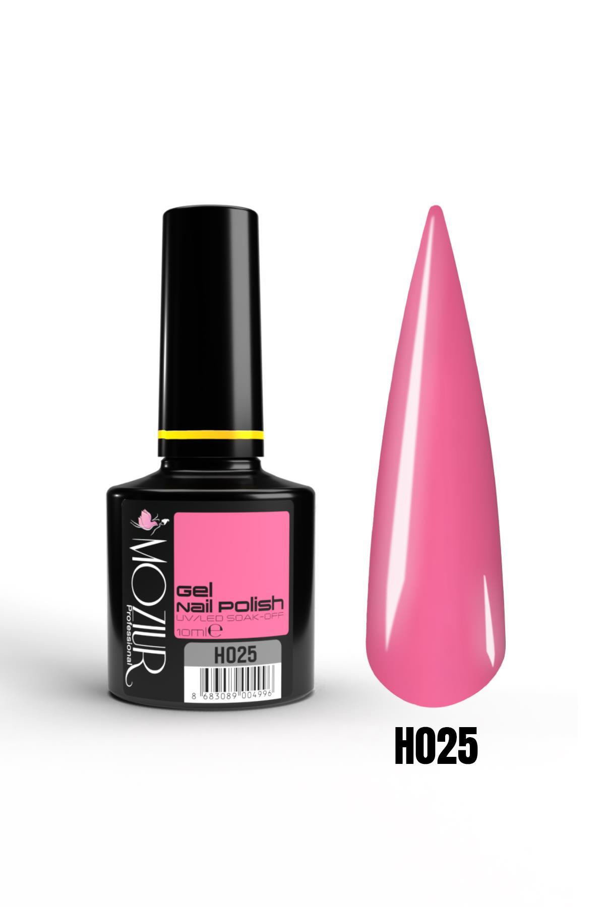Kalıcı Oje Uv Led H025 (PEMBE SERİSİ) 10ml — صورتی 8683089004750 — تصویر 3 از 5