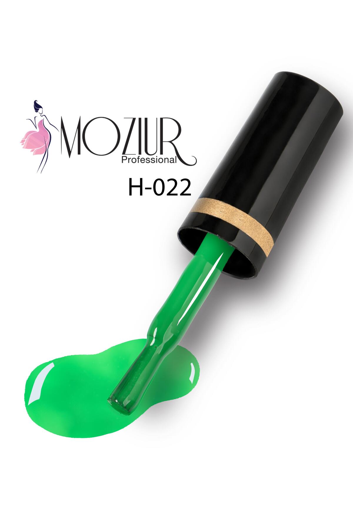 Kalıcı Oje UV Led H022 (YEŞİL SERİSİ) 10ml — سبز 8683089004750 — تصویر 3 از 3