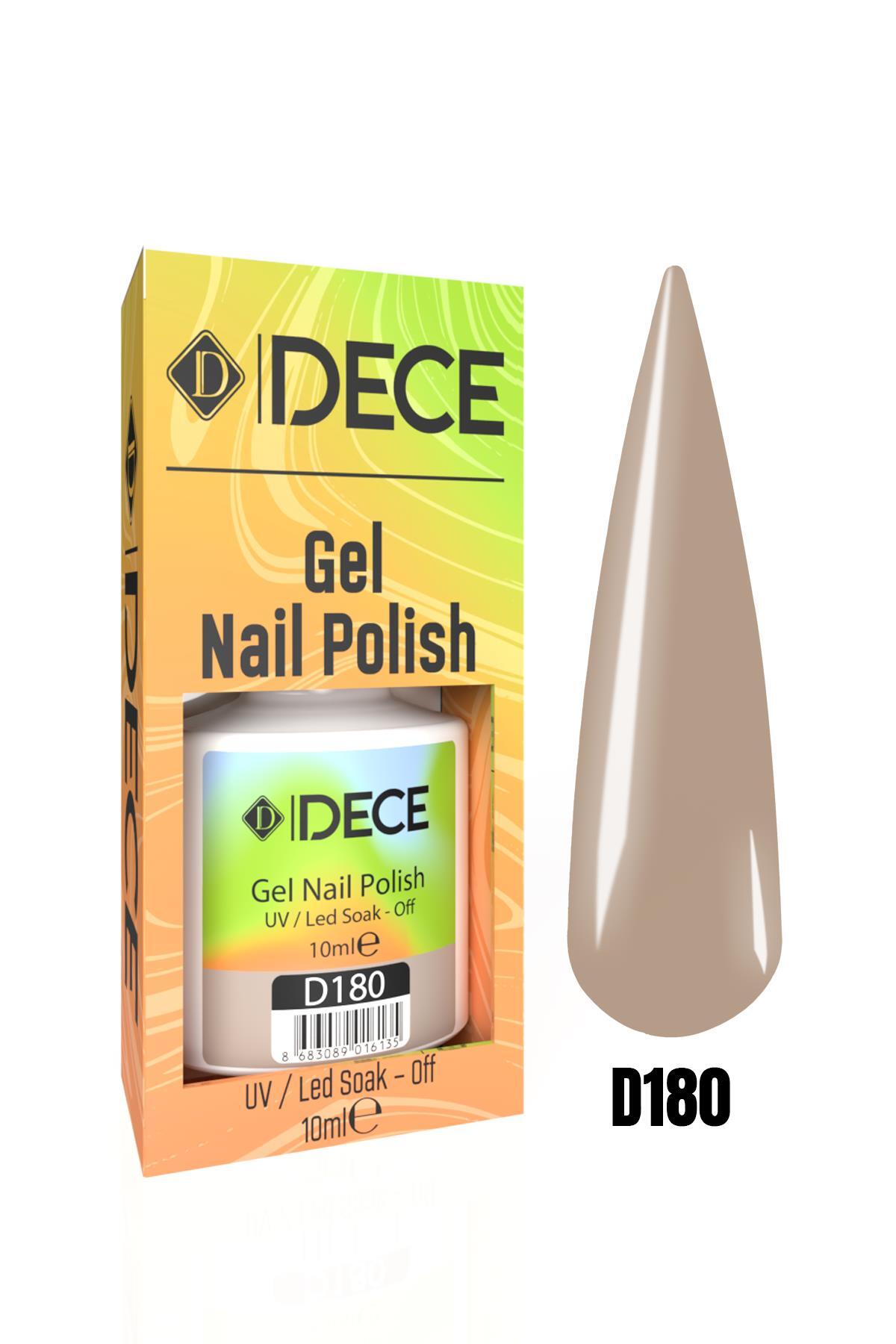 Kalıcı Oje Uv Led D180 (NUDE SERİSİ) 10ml — بژ 868308901603603 — تصویر 2 از 2