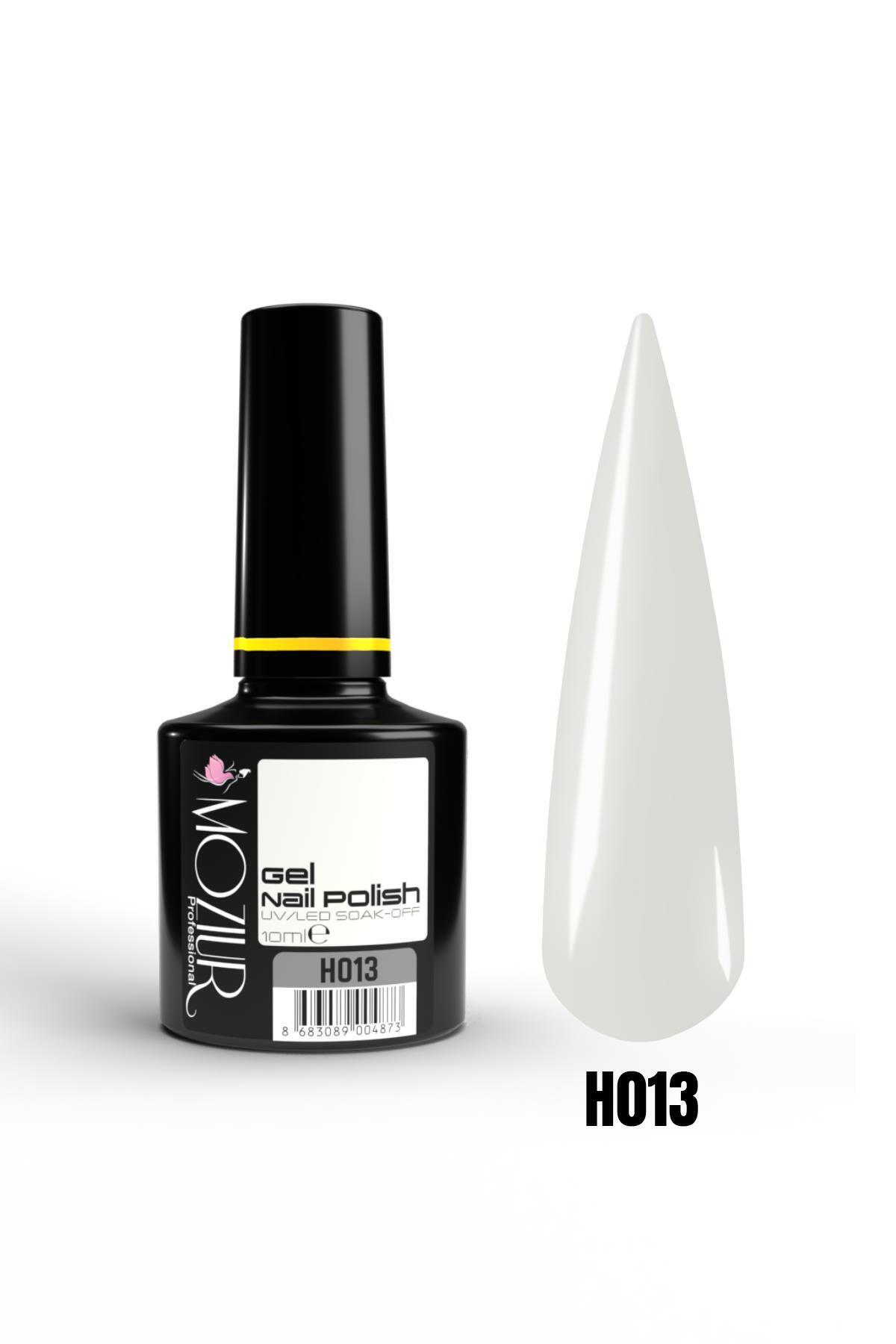 Kalıcı Oje Uv Led H013 FRENCH RK BEYAZI (ANA RENKLER) 10ml — سفید 8683089004750 — تصویر 2 از 3