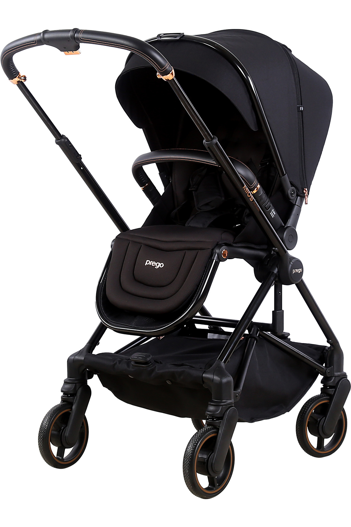 Prego Mios Premium Travel Bebek Arabası 2099 Siyah fotoğrafı 6 (önizleme)