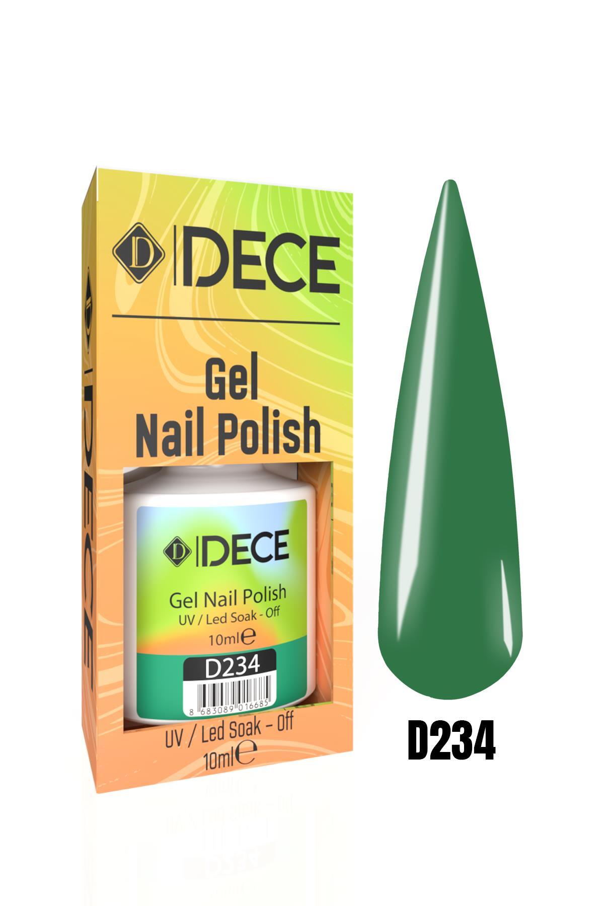 Kalıcı Oje Uv Led D234 (YEŞİL SERİSİ) 10ml — سبز 868308901603603 — تصویر 2 از 2