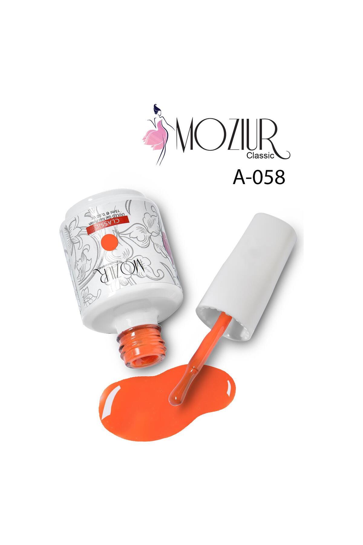 Kalıcı Oje Uv Led A058 (TURUNCU SERİSİ) 15ml — نارنجی 8683089006013 — تصویر 3 از 3