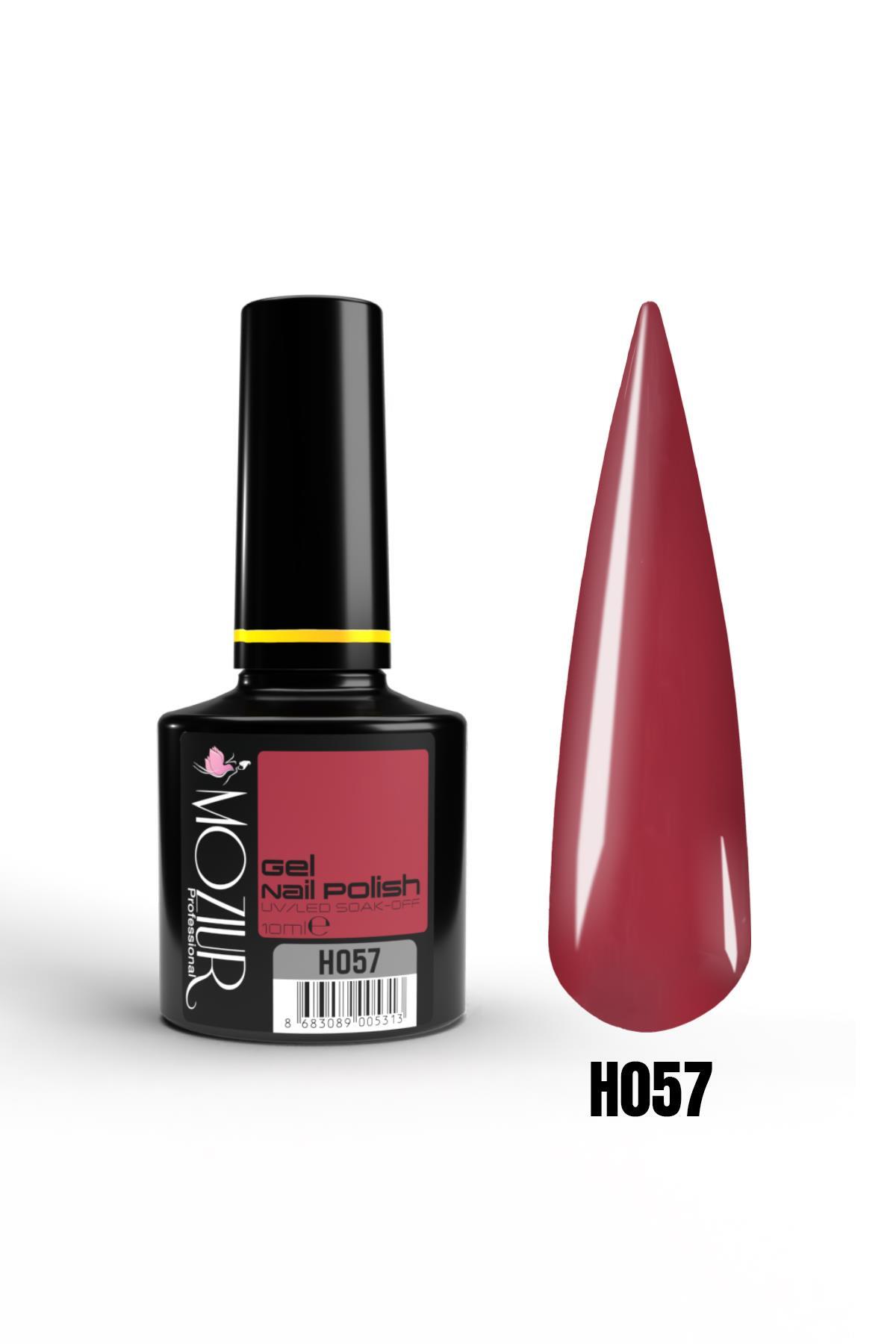 لاک ژل UV LED H057 (سری قرمز) 10ml