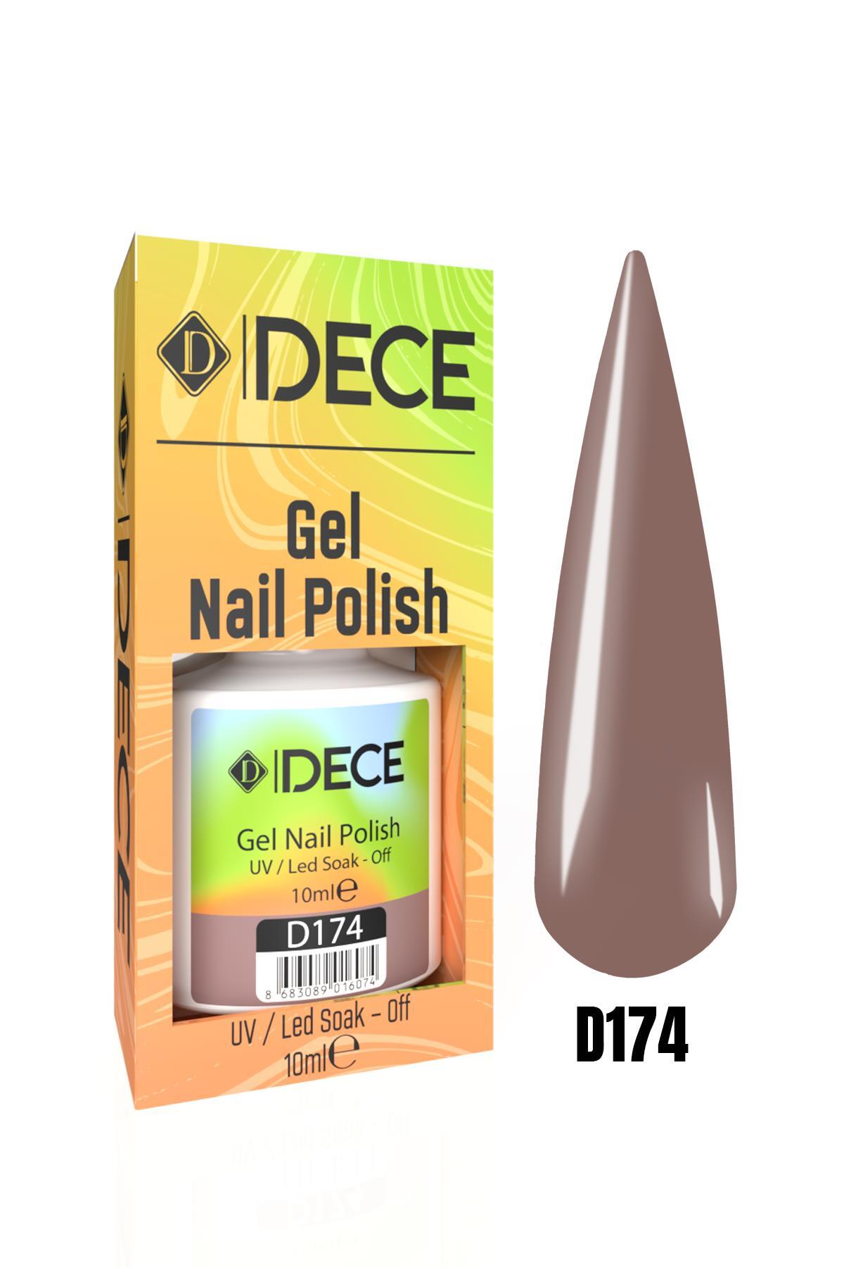 Kalıcı Oje Uv Led D174 (KAHVE SERİSİ) 10ml — قهوه‌ای 868308901603603 — تصویر 2 از 2