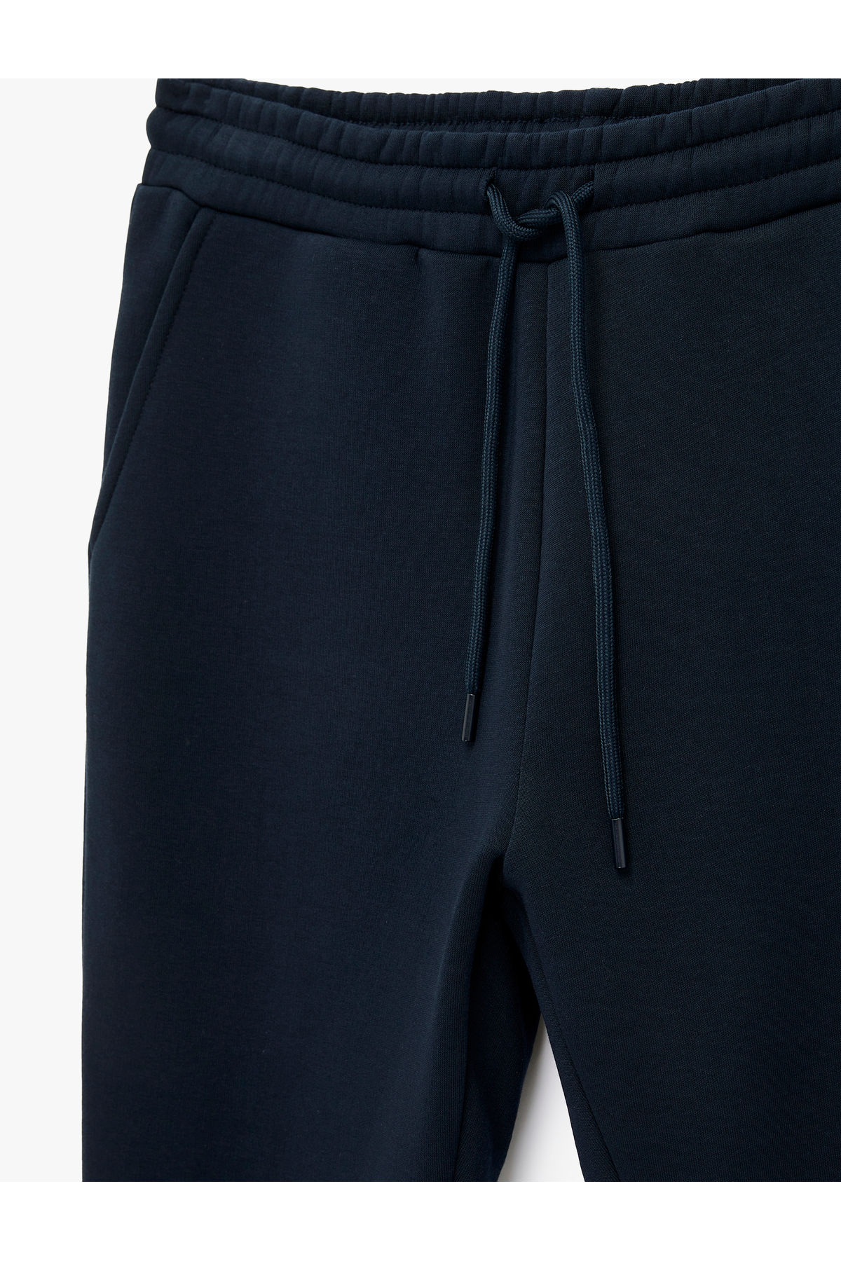 Koton  Lastikli Paça Cepli Şardonlu Beli Bağcıklı Jogger Spor Eşofman Altı - Görsel 4