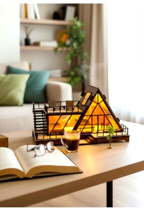 Demo Tasarım Kendin Yap Maket Ev (Sahil Bungalov)