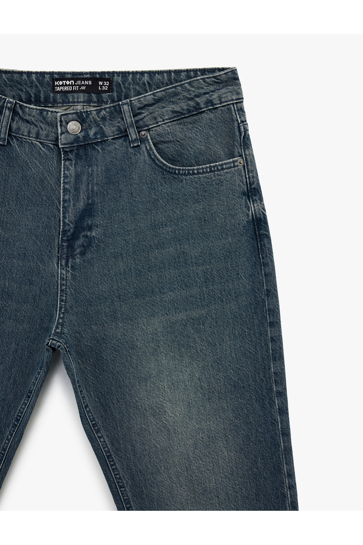 Koton Normal Bel Regular Fit Tapered Jean Pantolon - Joe Jean görsel 7