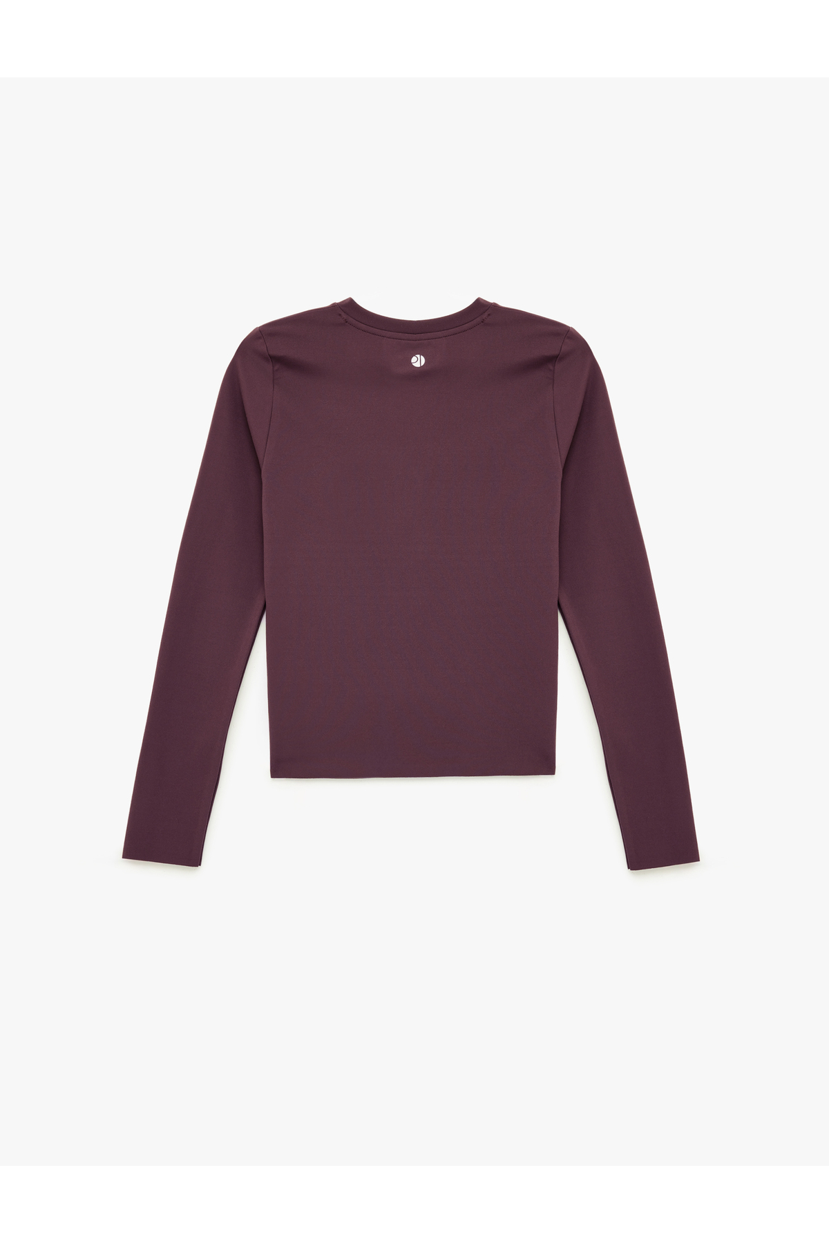 Koton Bisiklet Yaka Uzun Kollu Slim Fit Spor Tişört görsel 4