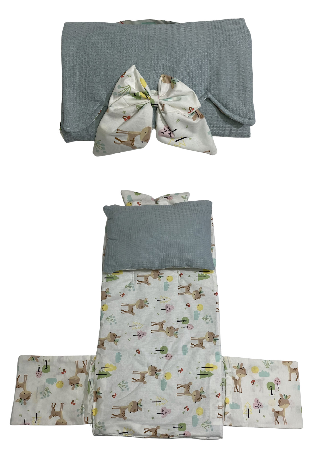 Happy Baby Dikiş Atölyesi 13’lü Babynest Puset Örtüsü Alt Açma Emzirme Yastığı Ana Kucağı Bebek Arabası Minderi Anne Yanı fotoğrafı 7 (önizleme)