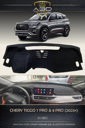 A3D TORPİDO KORUMA Chery Tiggo 7 Pro & 8 Pro (2023+) Torpido Korumasi Koruyuc...