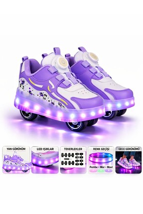 sepona PATENLi AYAKKABI PATENLİ IŞIKLI SPOR AYAKKABI KAYKAY