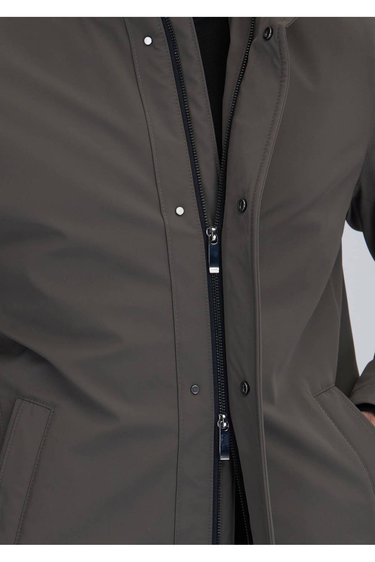 Ramsey  Kahverengi Regular Fit Dik Yaka Casual Dokuma Kaban - Görsel 6