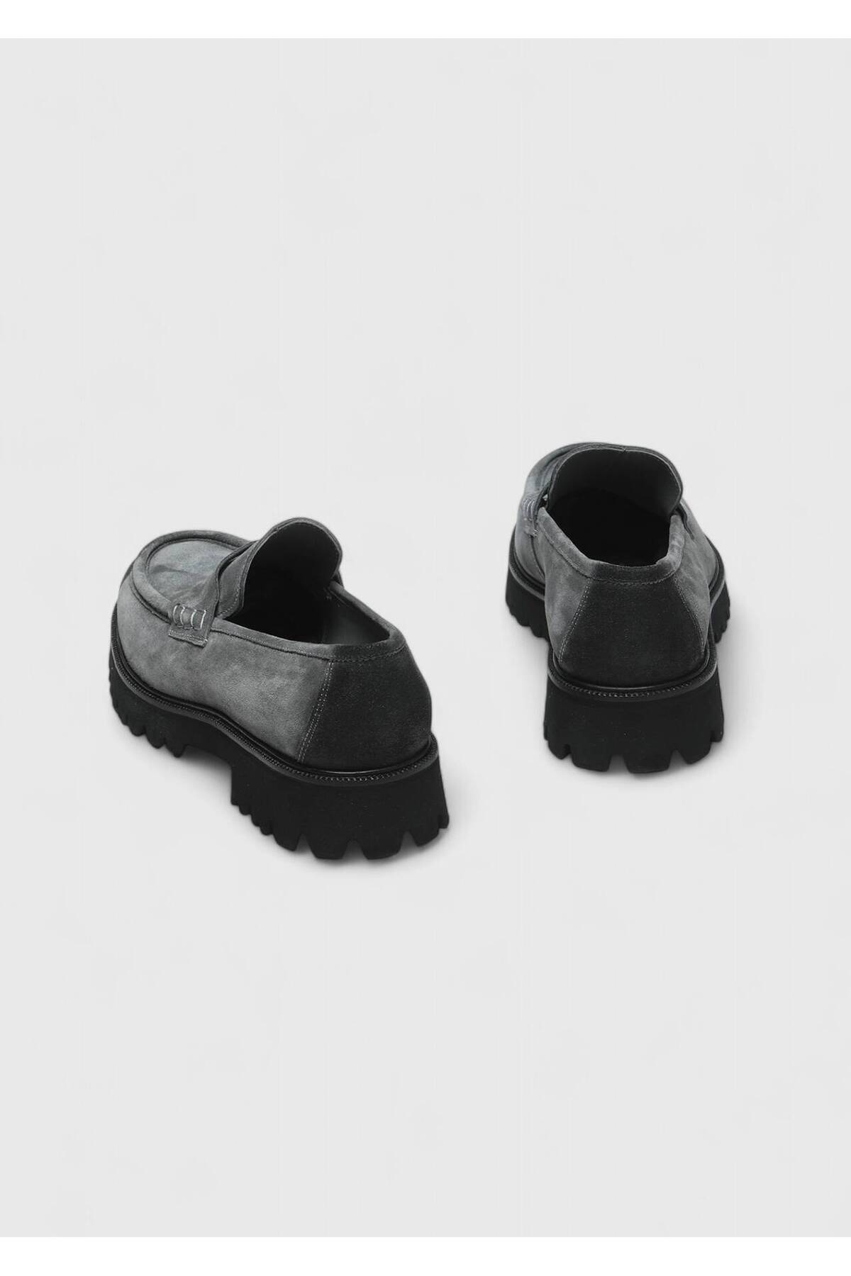 Ramsey Antrasit Süet Casual Loafer görsel 4