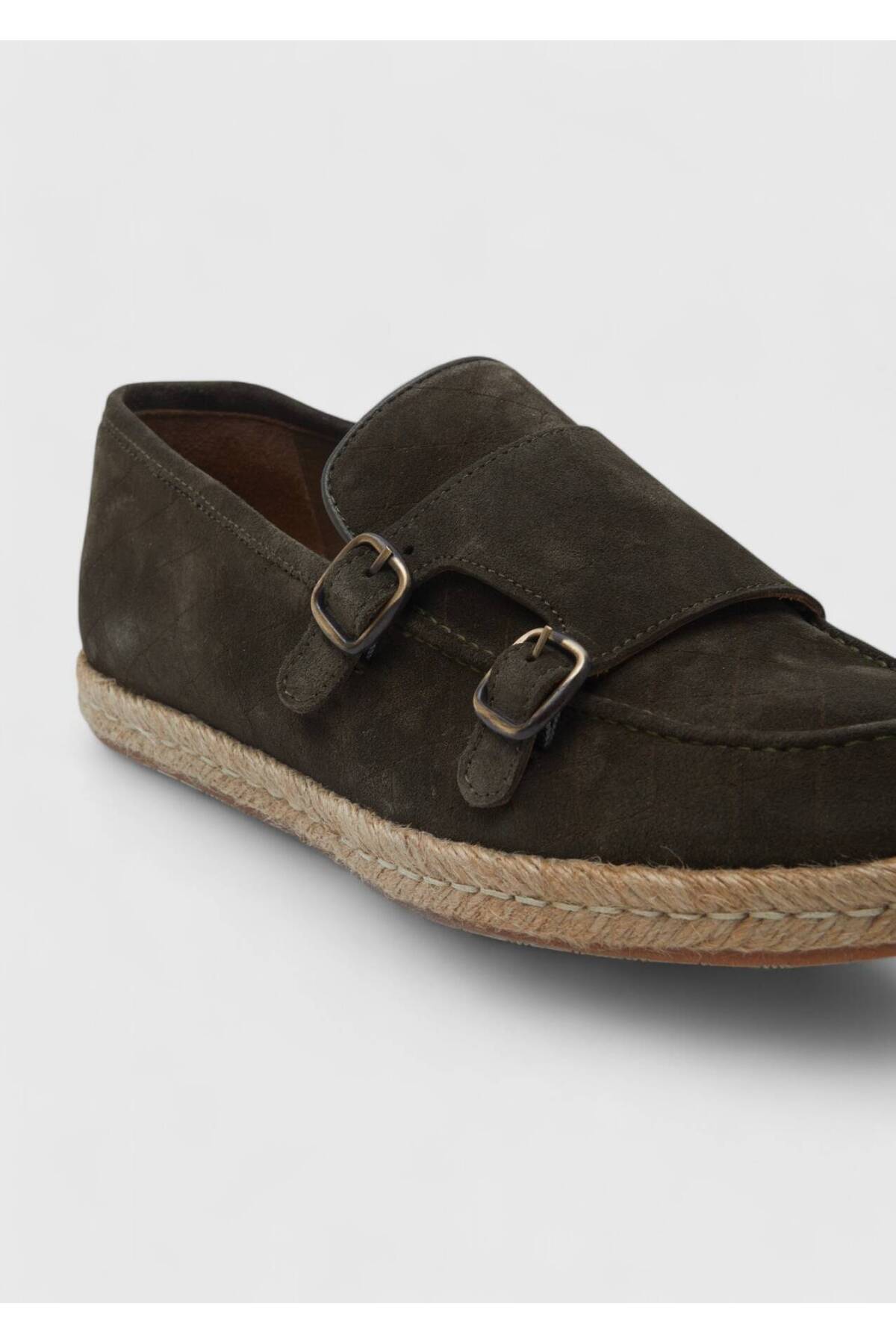 Ramsey Haki Süet Casual Loafer görsel 2