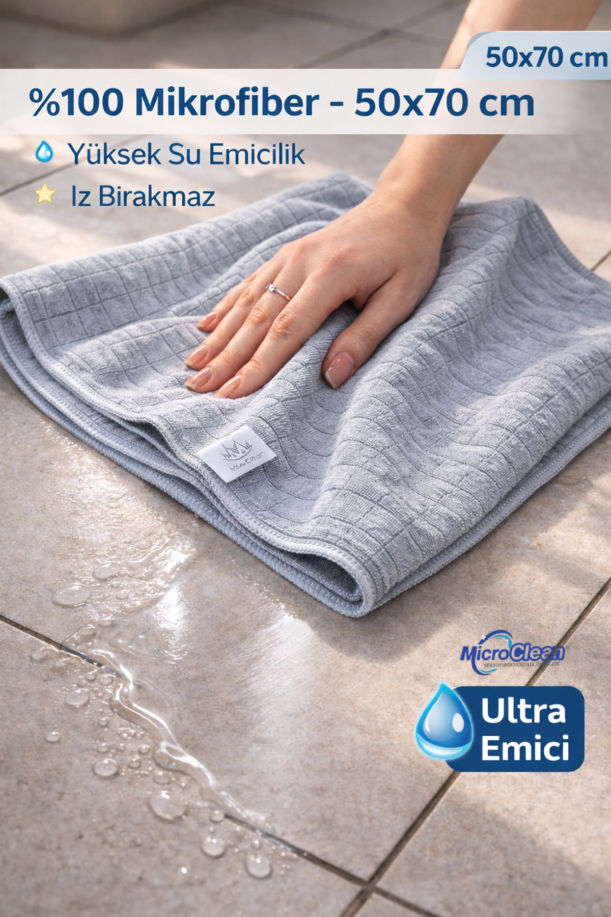 Micro Clean Missclean ( 1 Adet ) Yer Bezi Sıkılması En Rahat Büyük Boy 50*70 Cm - Fiyatı, Yorumları