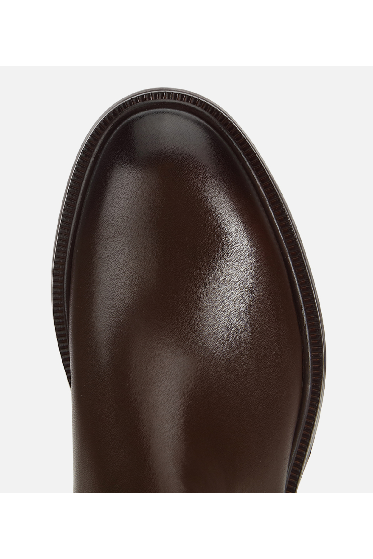 Hotiç  Erkek Deri Kahverengi Lastik Detaylı Chelsea Bot - Görsel 5