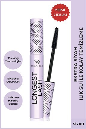 Golden Rose Longest Lash Tubing Mascara - Ekstra Uzunluk ve Takma Kirpik Etki...