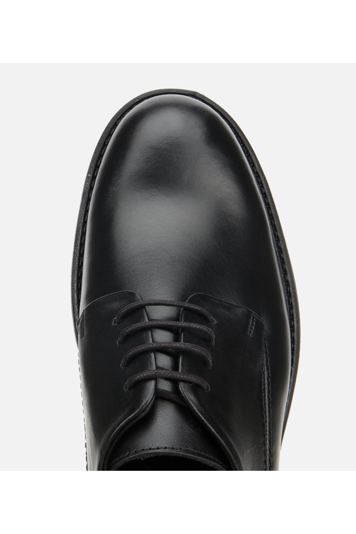 Hotiç  Erkek Deri Siyah Rahat Tabanlı Klasik Ayakkabı - Görsel 5