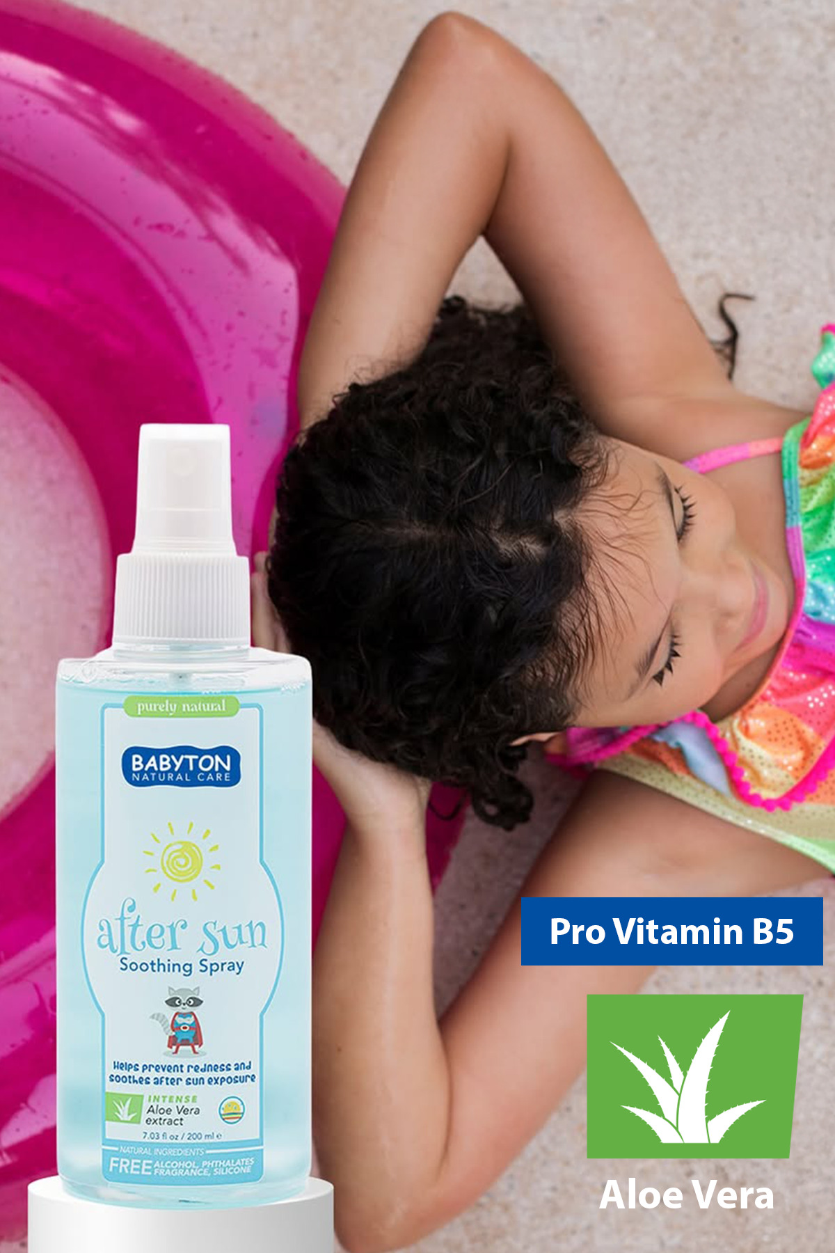 BABYTON Güneş Sonrası Rahatlatıcı Bakım Spreyi 200 ml fotoğrafı 4 (önizleme)