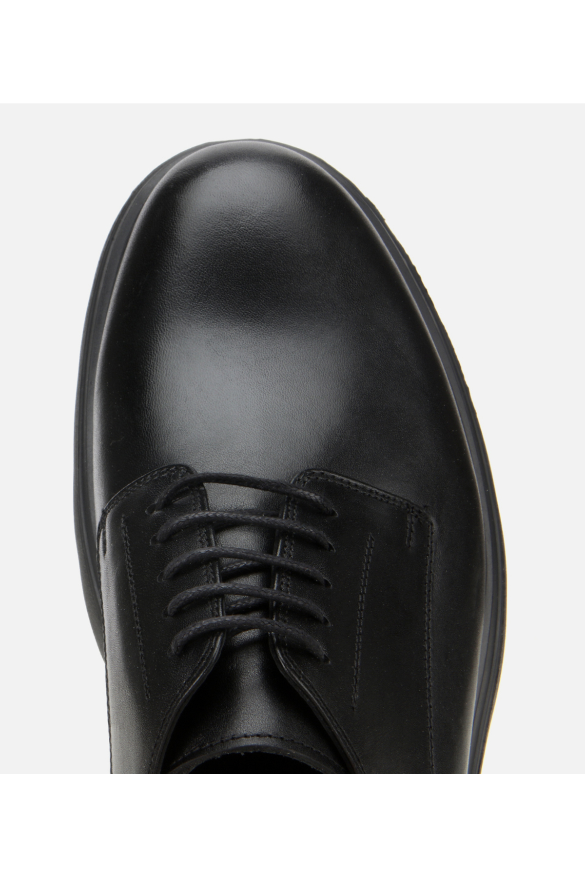 Hotiç  Erkek Deri Siyah Kalın Tabanlı Günlük Ayakkabı - Görsel 5
