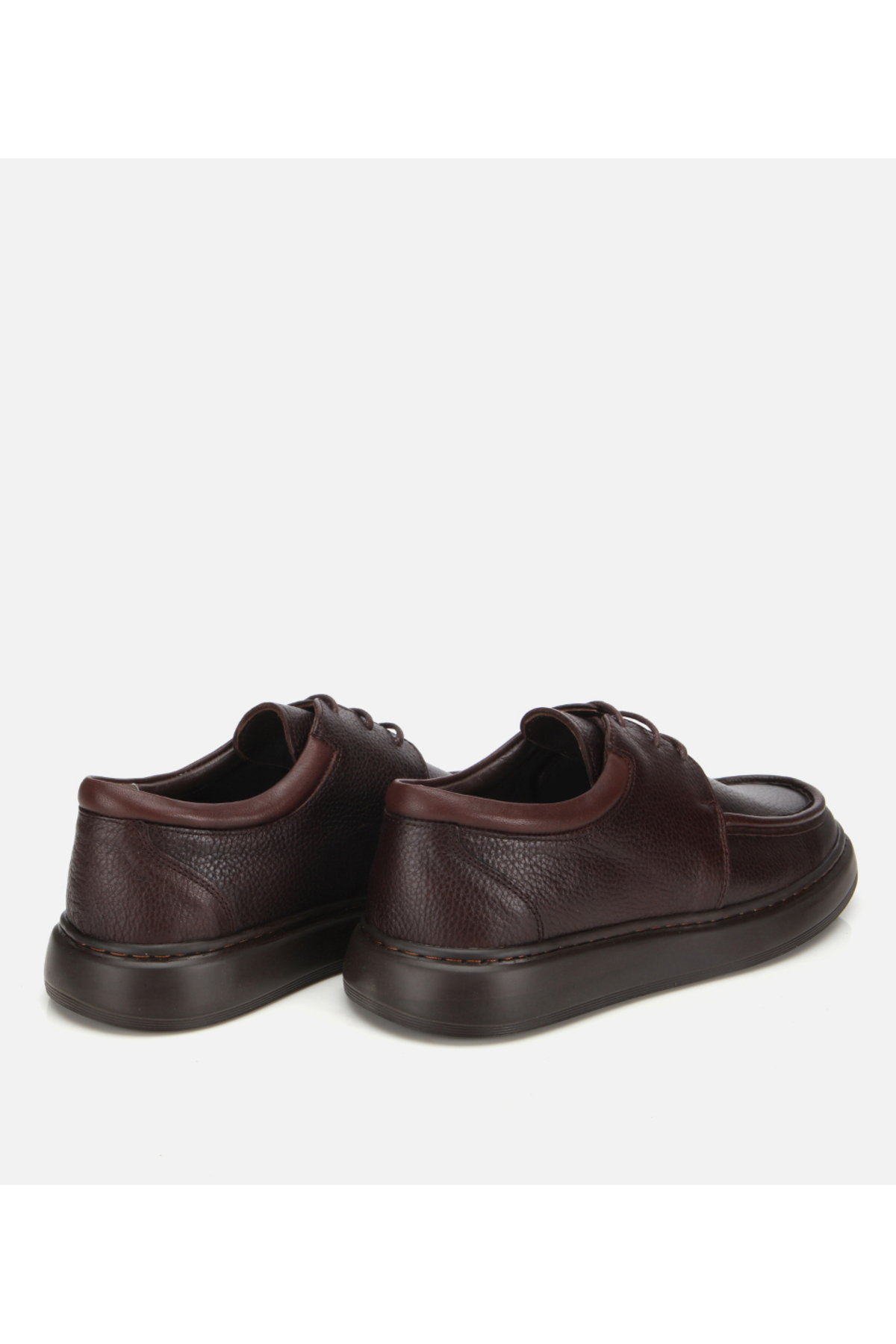 Hotiç  Erkek Deri Kahverengi Yumuşak Dokulu Comfort Günlük Ayakkabı - Görsel 4