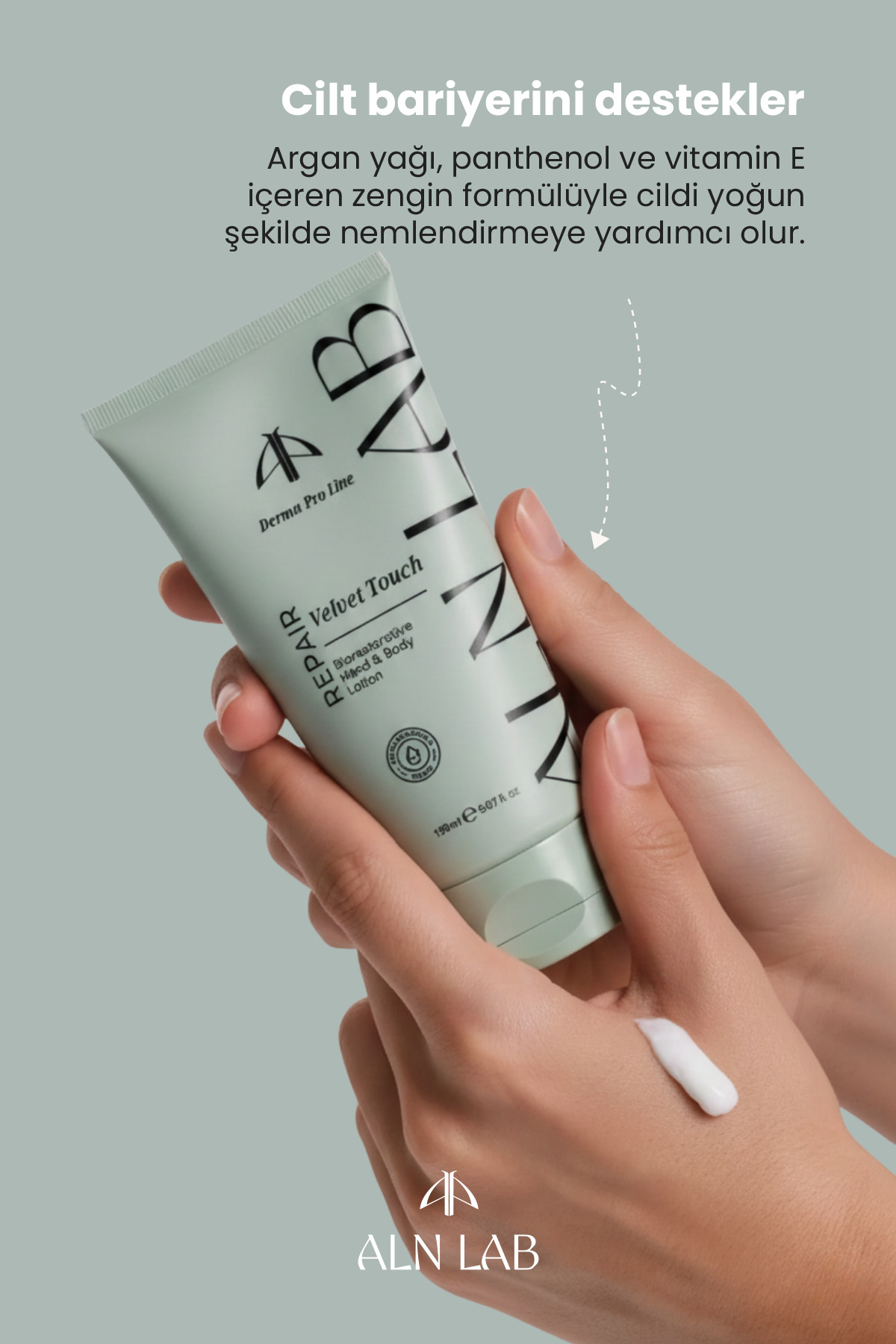 Velvet Touch Nemlendirici El ve Vücut Losyonu Hızlı Emilen Vücut Kremi 150 ml — 8684308445729 — تصویر 5 از 6