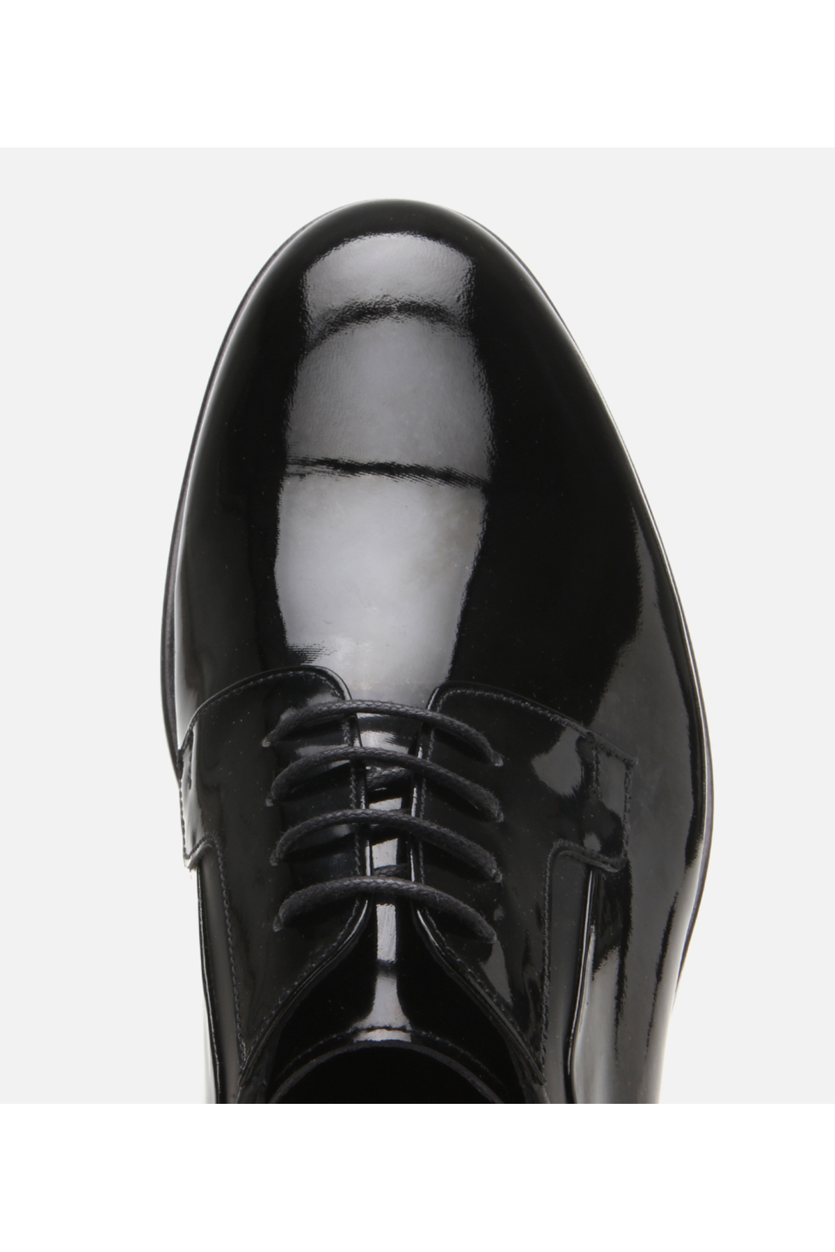 Hotiç  Erkek Rugan Deri Siyah Şık Klasik Ayakkabı - Görsel 4